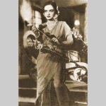 The actress-bard Begum Akhtar in a still from Roti, 1942